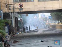 Kisah Sedih Pedagang Tanah Abang, Merana Karena Demo