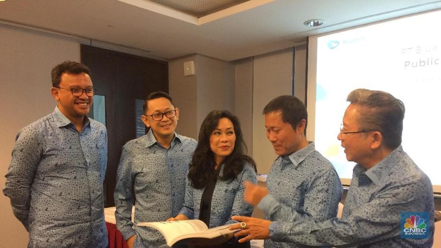Direksi BIRD/CNBC Indonesia/Syahrizal Sidik