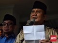Prabowo Absen Dalam Pendaftaran Gugatan Sengketa Pilpres 2019