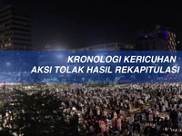 Detik-detik Kericuhan di Tanah Abang dan Sekitarnya