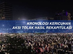 Detik-detik Kericuhan di Tanah Abang dan Sekitarnya