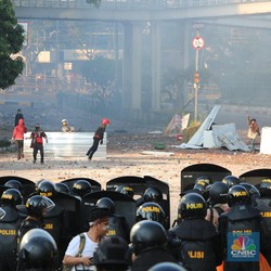 Demo 22 Mei Berkepanjangan, Istana Akhirnya Terjunkan TNI