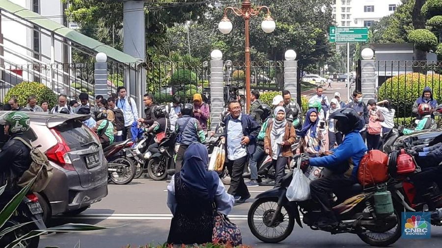 Aksi demo 22 Mei ternyata membuat kekhawatiran banyak pihak yang kantornya berada didekat lokasi tersebut.