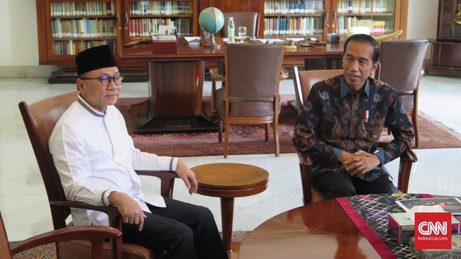 Bertemu Jokowi, Zulhas Sayangkan Tak Bisa Ngopi