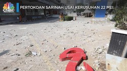 Kaca Pecah, Konblok Bopeng, Lusuhnya Sarinah Usai Demo 22 Mei