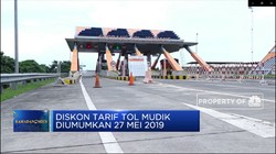 Diskon Tarif Tol Diumumkan 27 Mei