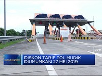 Diskon Tarif Tol Diumumkan 27 Mei