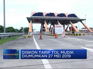 Diskon Tarif Tol Diumumkan 27 Mei