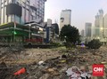 Mulai Kondusif, Jalan Thamrin Dibuka Sebagian