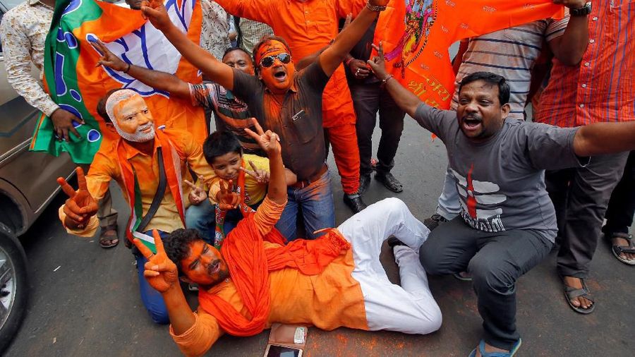 Pertumbuhan ekonomi India mengalami penurunan kuartalan ketiga berturut-turut dalam tiga bulan pertama 2019, menjadi 5,8%.