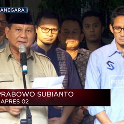 Prabowo Imbau Semua Pihak Jaga Situasi Pasca-Pemilu