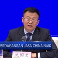 Perdagangan Jasa China Naik