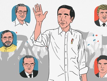Jadi Presiden Lagi, Jokowi Kebanjiran Ucapan Selamat