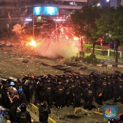 Ternyata, Lantai 2 Gedung Bawaslu Sempat Terbakar