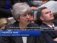 May Pertahankan Proposal Brexit yang Baru di Parlemen