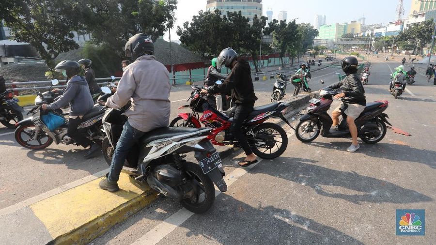 Sisi lain dari demonstrasi 22 Mei yang menolak hasil Pilpres 2019.