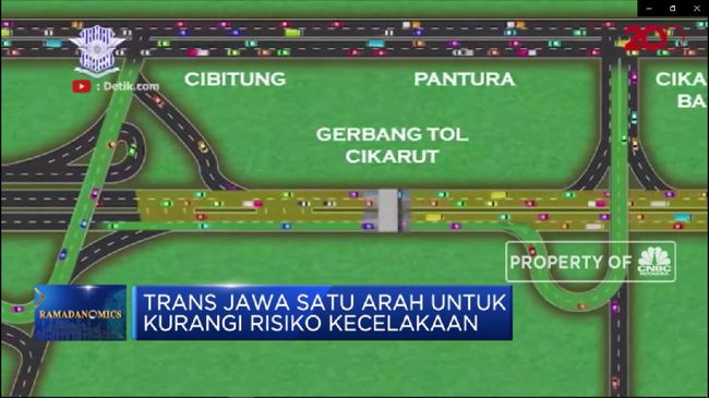 Trans Jawa Satu Arah Bisa Kurangi Risiko Kecelakaan