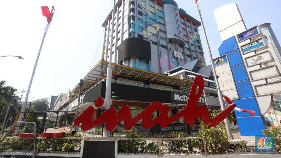 Kondisi Pertokoan Modern Sarinah Usai Aksi 22 Mei 2019(CNBC Indonesia/Muhammad Sabki)
