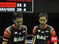 FOTO: Indonesia Kalah Namun Juara Grup di Piala Sudirman