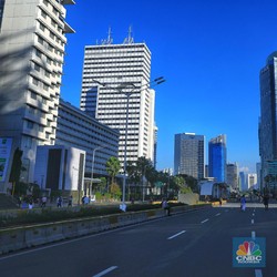 Jelang Gugatan Prabowo, Intip Situasi Jalan Thamrin Sore Ini
