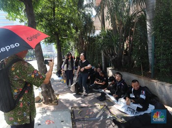 Kondisi Terkini di Thamrin-Sabang Jelang Gugatan Prabowo