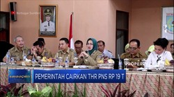 Pemerintah Cairkan THR PNS Rp 19 T