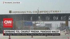 VIDEO: Pangkas Macet,Gerbang Tol Cikarut Pindah