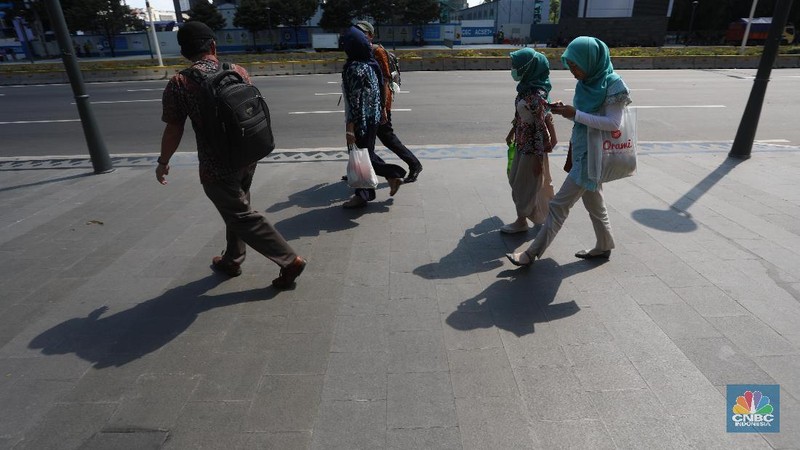 Berdasarkan pantauan, sterilisasi sudah dilakukan di depan gedung Badan Pengawas Pemilu (Bawaslu).