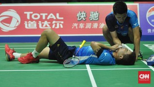 Kisah Heroik Pebulutangkis Malaysia Berdarah di Lapangan