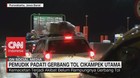 VIDEO: Pemudik Mulai Padati Gerbang Tol Cikampek Utama