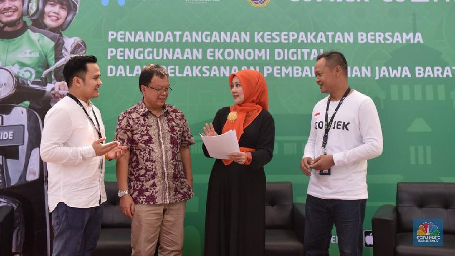 Gojek dan Go-Pay menjalin kerja sama dengan Pemerintah Provinsi Jawa Barat.