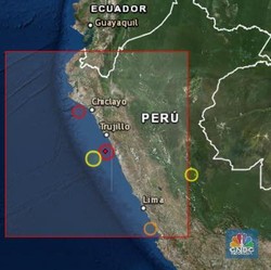 Gempa Bumi Guncang Peru, Magnitudo 6,1