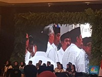Jokowi Buka Puasa Bersama HIPMI, Sandiaga tak Tampak