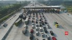 VIDEO: Antrean di Gerbang Tol Cikampek Utama Meningkat