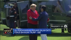 Trump Bertemu Shinzo Abe Bahas Isu Perdagangan