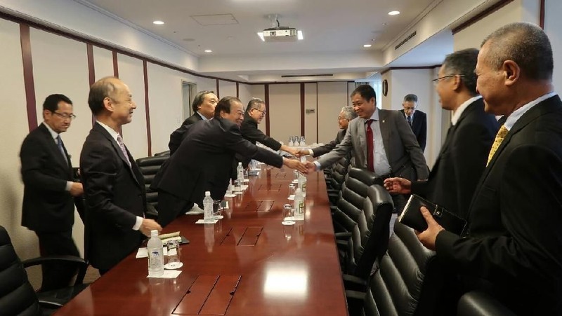 Pertemuan hari ini  perjanjian antara pemerintah Indonesia dan Inpex Corporation Jepang bisa segera ditandatangani.