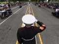 FOTO: Konvoi Pengendara Motor Hormati Veteran Perang AS
