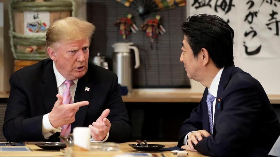 AS dan Jepang kini tengah melakukan pembicaraan perdagangan yang pelik di tengah upaya pemerintahan Trump menurunkan defisit perdagangannya.