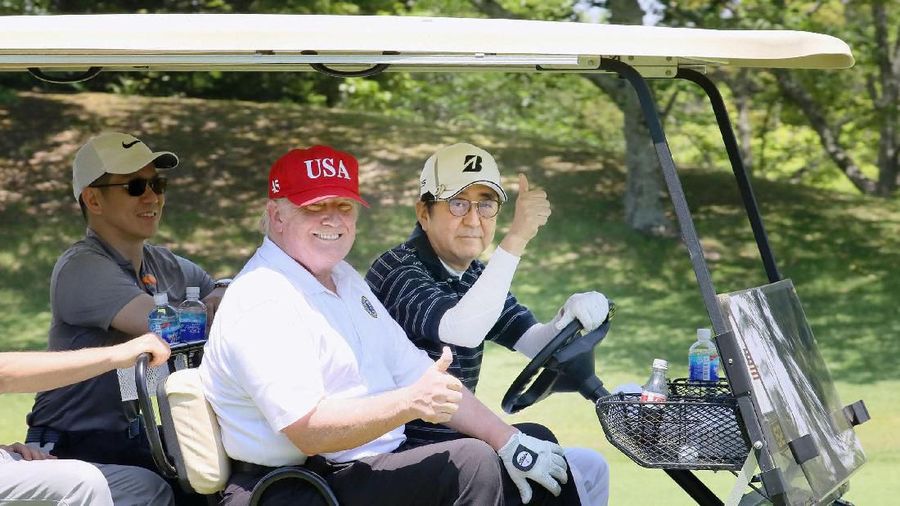 Kunjungan Presiden Trump ke Jepang pada Minggu (26/05) menunjukkan kekuatan hubungan Jepang-AS dan berdiskusi tentang dua negara ini.