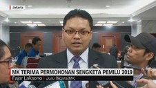 VIDEO: MK Terima Permohonan Sengketa Pemilu 2019