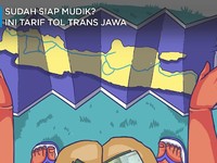 Selamat Mudik! Ini Daftar Tarif Tol Trans Jawa