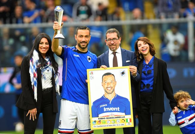 Fabio Quagliarella Top Skor Serie A 2018/2019