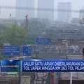Skema Satu Arah Tol Trans Jawa