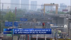 Skema Satu Arah Tol Trans Jawa