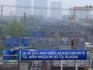Skema Satu Arah Tol Trans Jawa