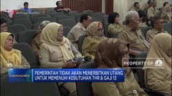 THR dan Gaji ke-13 Belum Bobol APBN