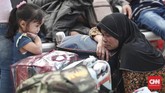 Pada masa Angkutan Lebaran 2019, Daop 1 Jakarta mengoperasikan 26 Kereta Api dari Stasiun Pasar Senen, dan akan menambah 8 kereta api per hari. (CNNIndonesia/Safir Makki)