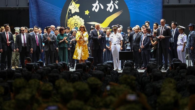 Kunjungan Trump ke Jepang yang bertepatan dengan 