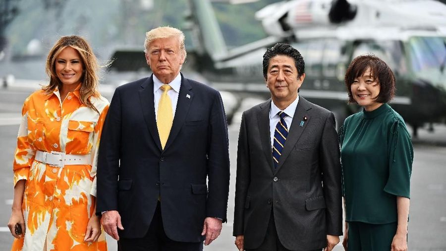 Kunjungan Trump ke Jepang yang bertepatan dengan 
