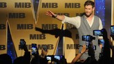Bukan hanya Tom Holland, aktor Chris Hemsworth juga melakukan penggalangan dana sebagai bagian dari promosi film terbarunya, 'Men in Black: International'. (ANTARA FOTO/Fikri Yusuf)